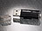 PConKey USB-3.0-Speicherstick UPD-3128, 128 GB, Aluminium PConKey Aluminium USB-Speicherstick