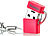 PConKey Mini-USB2.0-Speicherstick "Square II CL", 4 GB, neonpink PConKey Ultra Mini USB Speichersticks