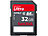 SanDisk Ultra SDHC Speicherkarte 32GB, 30 MB/s Class 10 UHS-I, U1 SanDisk SD-Speicherkarten UHS U1
