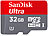 SanDisk 32GB Ultra microSDHC Speicherkarte, 30 MB/s, UHS-I SanDisk microSD-Speicherkarten UHS U1