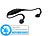 auvisio Kabelloser Sport-MP3-Player "CSX-710i" mit microSD-Slot (refurbished) auvisio Kopfhörer mit MP3-Player (Over-Ear)