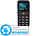 simvalley MOBILE Komfort-Telefon mit Notfall-Taste & Kamera (Versandrückläufer) simvalley MOBILE Notruf-Handys