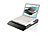 Xystec Edler & leiser Notebook-Kühler "NCO-600" aus Aluminium (refurbished) Xystec Notebook-Kühler