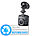 NavGear HD-Dashcam mit G-Sensor, Bewegungserkennung, 140° (Versandrückläufer) NavGear Dashcams mit G-Sensor (HD)