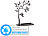St. Leonhard Dekorativer Schmuckbaum schwarz aus Versandrückläufer St. Leonhard Schmuckbäume