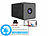 7links 2K-Mini-IP-Überwachungskamera mit WLAN, Versandrückläufer 7links 2K-IP-Überwachungskameras mit Nachtsicht und App