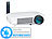 SceneLights LED-LCD-Beamer mit Media-Player, 1920x1080 Full HD (Versandrückläufer) SceneLights LED-Heim-Beamer