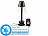 Lunartec Smarte Outdoor-Tischlampe, RGB-CCT-LEDs, App, Versandrückläufer Lunartec Outdoor-Tischlampen mit RGB-CCT-LEDs, App