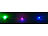 Lunartec 30er-Set LED-Lichterdraht mit je 24 Mikro-LEDs, je 1,2 m, IPX4, RGB Lunartec LED-Lichterdrähte