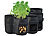 Royal Gardineer 6er-Set Pflanzen-Wachstumssäcke, je 18 l, Tragegriffe, Erntefenster Royal Gardineer