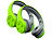 auvisio 2er-Set Over-Ear-Stereo-Headset für Kinder, Lautstärke-Begrenzung, BT5 auvisio 