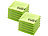 PEARL 10er-Set extra-saugfähige Mikrofaser-Badetücher, 180 x 90 cm, grün PEARL