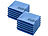 PEARL 10er-Set extra-saugfähige Mikrofaser-Badetücher, 180 x 90 cm, blau PEARL Mikrofaser-Badetücher