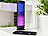 auvisio Lautsprecher & MP3-Player LSS-310 mit Bluetooth, 80 RGB LEDs, 20 Watt auvisio LED-Lautsprecher mit Bluetooth