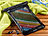 Somikon Wasserdichte iPad-Mini-& Tablet-Tasche bis 8"/20,32cm, Headset-Eingang Somikon Wasserdichte Schutzhüllen für iPads & Tablets