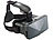 auvisio Virtual-Reality-Brille VRB70.3D mit Magnetschalter, großer Blickwinkel auvisio Virtual-Reality-Brillen für Smartphones