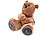 auvisio Lautsprecher-Teddybär mit Bluetooth 4.1 + EDR und Mikrofon, 10 Watt auvisio Bluetooth Lautsprecher Kuscheltiere