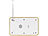 auvisio Design-FM-Radiowecker mit digitaler Frequenzwahl & Netzteil, beige auvisio UKW-Radiowecker