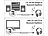 auvisio Transmitter zum Senden von Audio-Signalen mit Bluetooth 3.0 & USB auvisio Audio-Transmitter mit Bluetooth