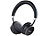 auvisio Premium-Bluetooth 4.0-On-Ear-Headset im Alu-Gehäuse, Echtleder auvisio