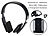auvisio Faltbares On-Ear-Headset mit Bluetooth, Auto-Pairing, Multipoint, 30 m auvisio Faltbare On-Ear-Headsets mit Bluetooth