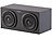 auvisio Analoges 5.1-Lautsprecher-System für PC, TV, DVD, Beamer & Co., 120 W auvisio PC-Lautsprecher-Systeme mit 5.1-Surround-Sounds
