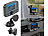 auvisio Kfz-DAB+/DAB-Empfänger, FM-Transmitter, Bluetooth, Freisprech-Funktion auvisio Kfz-DAB-Empfänger mit FM-Transmitter & Freisprecher
