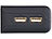 revolt Kfz-Verteiler mit 3x 12-/24-Volt- & 4x USB-Buchse, LCD-Display, 120 W revolt 