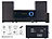 auvisio Micro-Stereoanlage, CD-Player, Radio, MP3-Player (Versandrückläufer) auvisio 