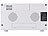 auvisio Stereo-FM-Küchen-Unterbauradio mit Bluetooth, Timer, Versandrückläufer auvisio Küchen-Unterbauradios mit Bluetooth