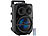 auvisio Mobile PA-Partyanlage, Bluetooth, MP3, Karaoke (Versandrückläufer) auvisio Mobile Party-Audioanlagen mit Karaoke-Funktionen