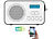 VR-Radio Mobiles Akku-Digitalradio mit DAB+ & FM, Wecker, Bluetooth 5, 8 Watt VR-Radio
