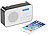 VR-Radio Mobiles Akku-Digitalradio mit DAB+ & FM, Versandrückläufer VR-Radio Digitales DAB+/FM-Koffer-Radios mit Bluetooth und Wecker