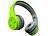 auvisio 2er-Set Over-Ear-Stereo-Headset für Kinder, Lautstärke-Begrenzung, BT5 auvisio 