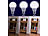 Luminea 4er-Set LED-Lampen E27 9W (ers. 75W) 3-stufig dimmbar 830lm tageslicht Luminea