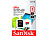 SanDisk 8GB Ultra microSDHC Speicherkarte, 48 MB/s, Class 10 UHS-I SanDisk microSD-Speicherkarten UHS U1