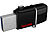 SanDisk Ultra Dual USB-Laufwerk 3.0, 16 GB, OTG, USB + Micro-USB SanDisk OTG Micro USB Speichersticks