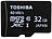 Toshiba microSDHC-Karte 32 GB, Class 10, UHS-I, inkl. SD-Adapter Toshiba microSD-Speicherkarten UHS U1