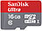 SanDisk Ultra microSDHC-Speicherkarte, 16 GB, 80 MB/s, Class 10 / UHS-I SanDisk microSD-Speicherkarten UHS U1