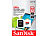 SanDisk Ultra microSDXC-Speicherkarte, 64 GB, 80 MB/s, Class 10 UHS-I SanDisk microSD-Speicherkarten UHS U1