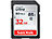 SanDisk 32GB Ultra SDHC Class 10, UHS U1, 80MB/s SanDisk SD-Speicherkarten UHS U1