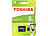Toshiba High Speed microSDHC-Speicherkarte, 8 GB, Class 4 Toshiba microSD-Speicherkarten