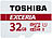 Toshiba Exceria microSDHC-Speicherkarte 32 GB, Class 10, UHS Class 1 Toshiba microSD-Speicherkarten UHS U1