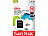 SanDisk Ultra microSDHC-Speicherkarte 16GB, 48 MB/s, Class 10 UHS-I SanDisk microSD-Speicherkarten UHS U1