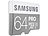 Samsung microSDXC 64 GB PRO SD-Adapter, Class 10 / UHS U3 Samsung microSD-Speicherkarte UHS U3