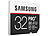 Samsung SDHC-Speicherkarte PRO+, 32 GB, UHS U3, Klasse 10 (frustfr. Verpack.) Samsung SD-Speicherkarte UHS U3