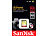 SanDisk Extreme SDXC-Speicherkarte, 64 GB, UHS-I Class 3 (U3) / V30, 90 MB/s SanDisk SD-Speicherkarte UHS U3