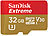 SanDisk Extreme microSDHC-Speicherkarte, 32 GB, 90 MB/s, U3 / V30, SD-Adapter