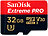 SanDisk Extreme Pro microSDHC, 32 GB, 95 MB/s, U3 / V30, SD-Adapter, RescuePRO