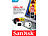 SanDisk Ultra Fit USB-3.0-Flash-Laufwerk, 32 GB SanDisk Mini-USB-3.0-Speichersticks